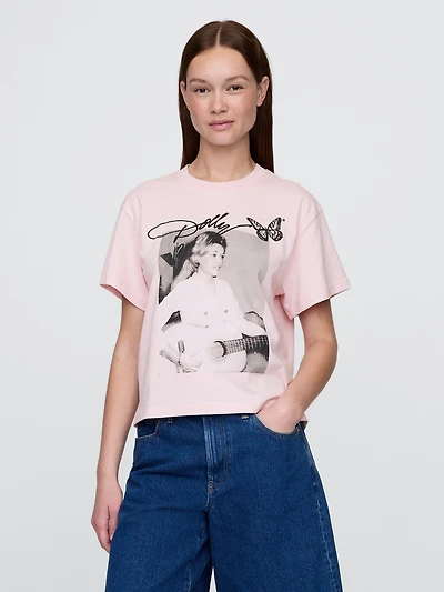 Dolly Parton Relaxed Graphic T-Shirt