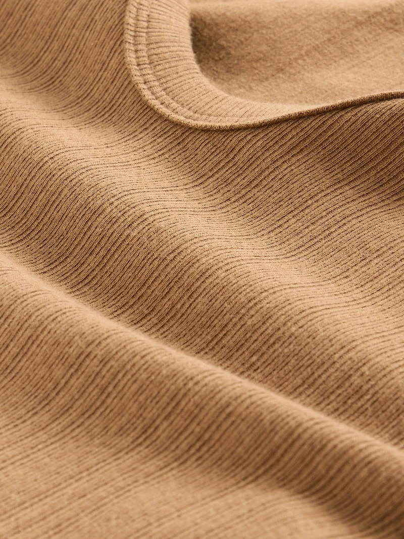 Sheer Modern Rib Tank Top