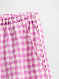 Linen-Blend PJ Pants