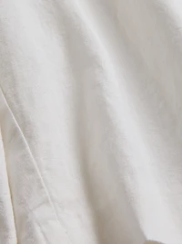 365 Low Rise Linen-Blend Trouser Shorts