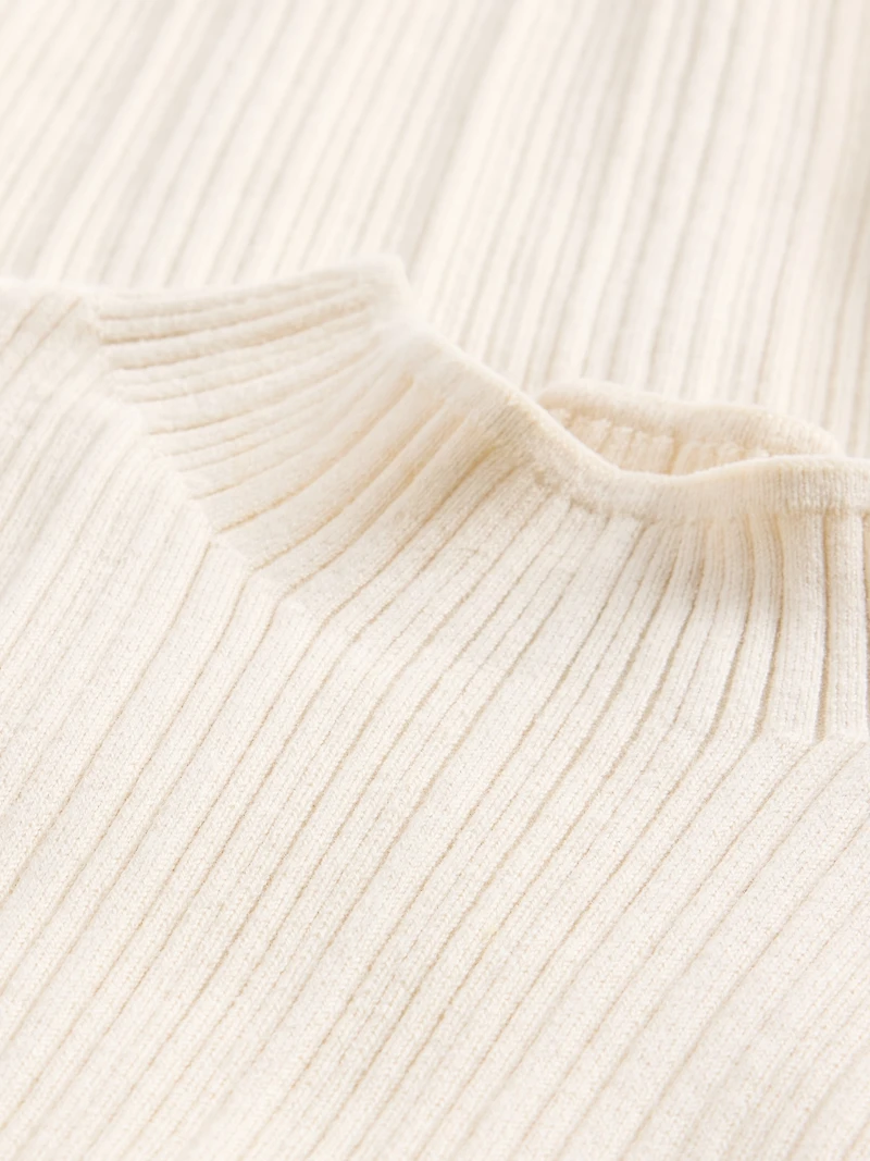 Rib Mockneck Tank Top