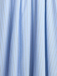 Compact Jersey Mixed Media Maxi Dress