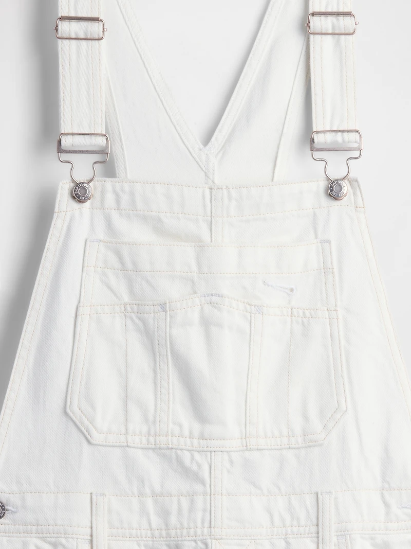 UltraSoft Denim Horseshoe Overalls