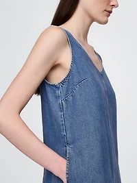 UltraSoft Denim Mini Dress