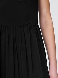 Drop-Waist Maxi Dress