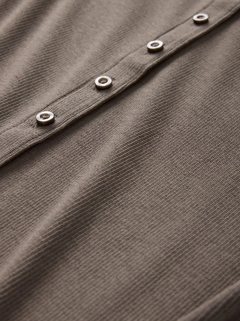 Modern Rib Cardigan Vest