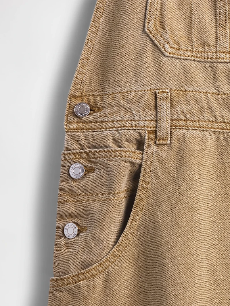 UltraSoft Denim Horseshoe Overalls