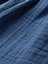 Cotton Gauze Denim Easy Shorts