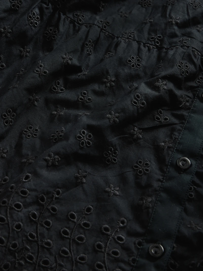 Gap × DÔEN Eyelet Midi Dress