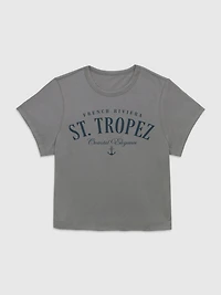 St Tropez Graphic Baby Fit T-Shirt