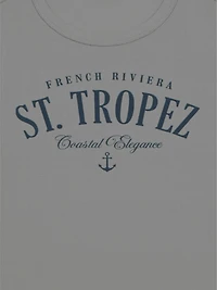 St Tropez Graphic Baby Fit T-Shirt