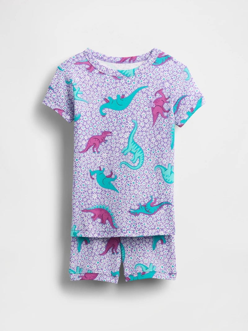 Baby & Toddler Organic Brushed Cotton Dino PJ Set