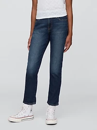 Kids Mid Rise Girlfriend Jeans