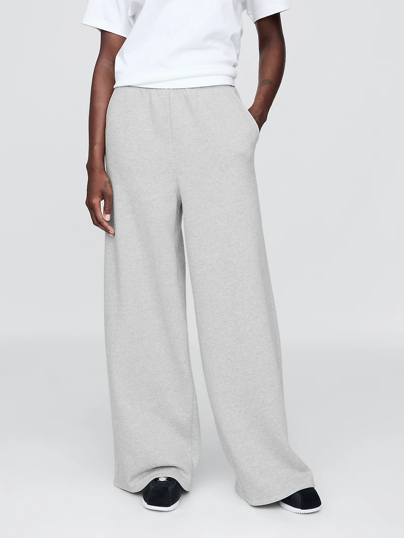 VintageSoft Baggy Wide-Leg Sweatpants