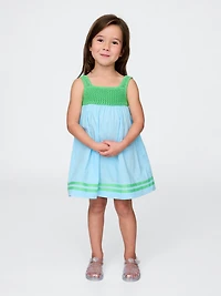 Baby & Toddler Crochet-Yoke Dress