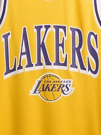 NBA Los Angeles Lakers Recycled Jersey Mini Dress