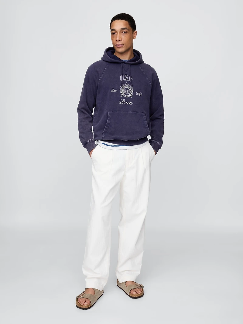 Gap × DÔEN Heavyweight Raglan Logo Hoodie