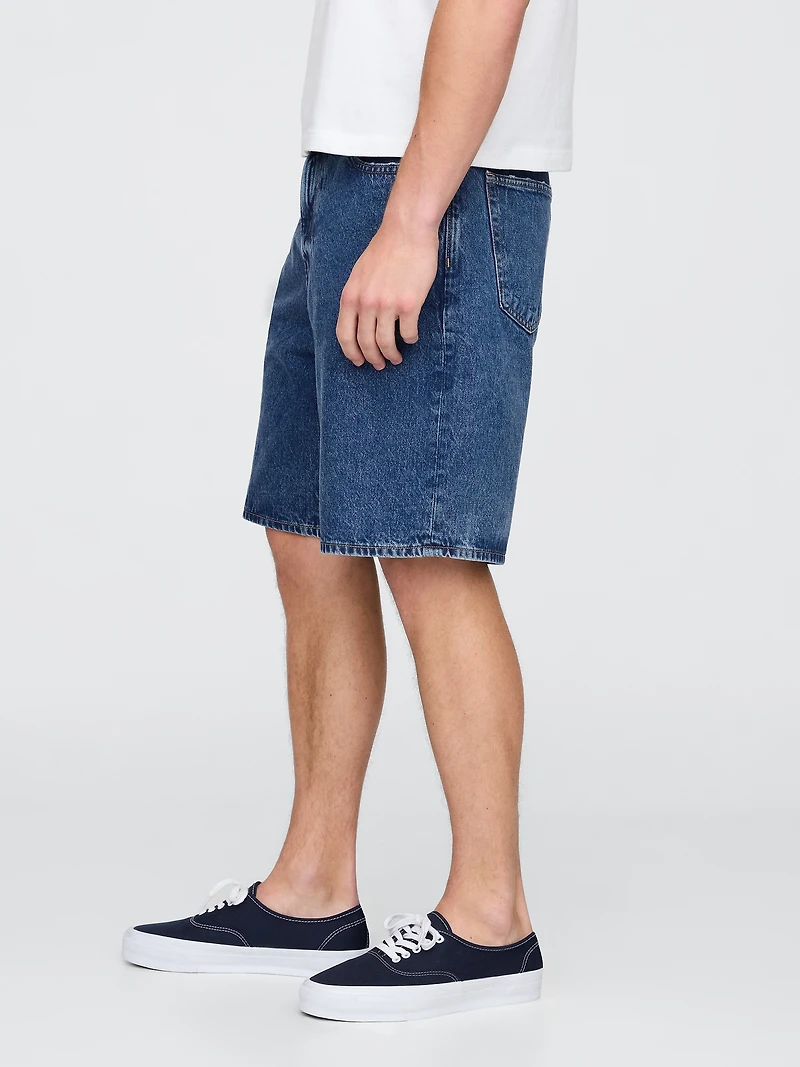 90s Loose Denim Shorts