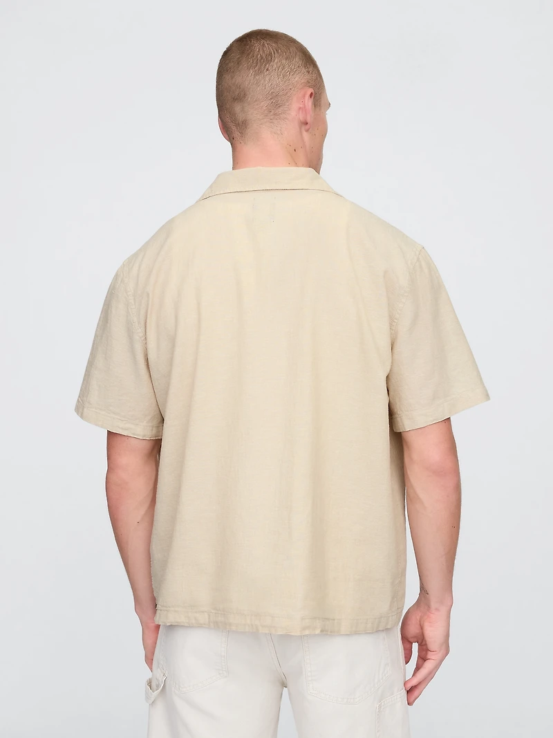 Linen-Cotton Shirt