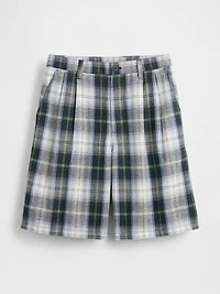 Gap × Malbon 9.5" Pleated Baggy Shorts