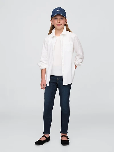 Kids Mid Rise Pull-On Jeggings