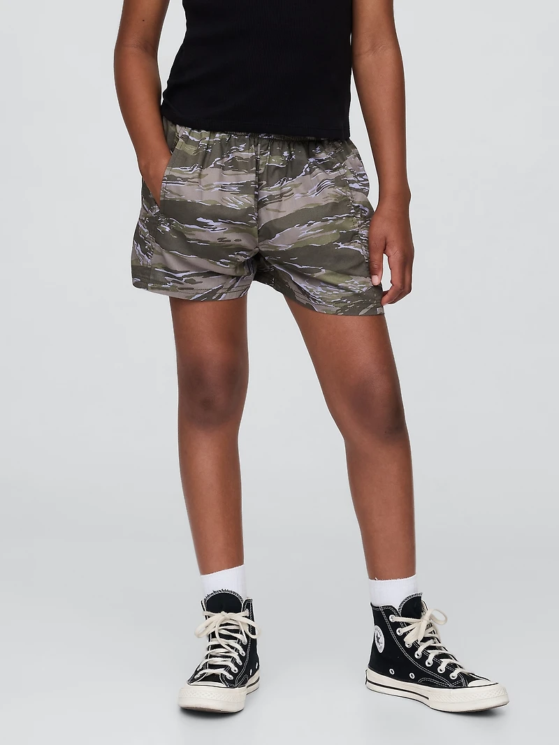 Kids Poplin Easy Shorts