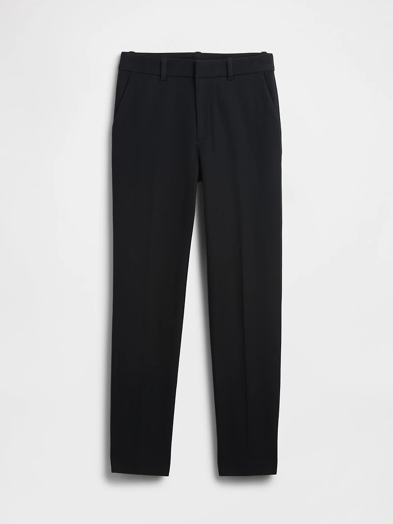 Mid Rise BiStretch Slim Ankle Pants