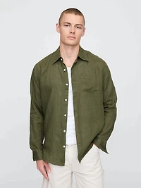 100% Linen Classic Shirt