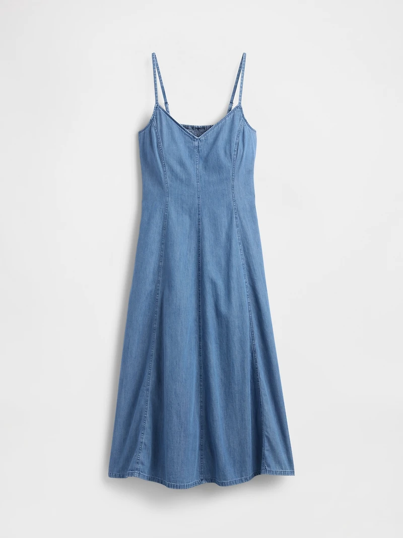 Denim Maxi Dress