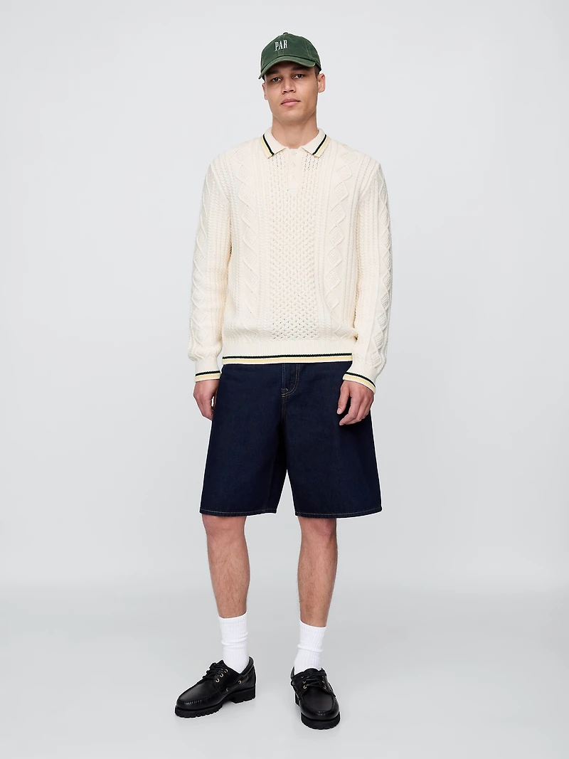 Gap × Malbon Cable-Knit Sweater