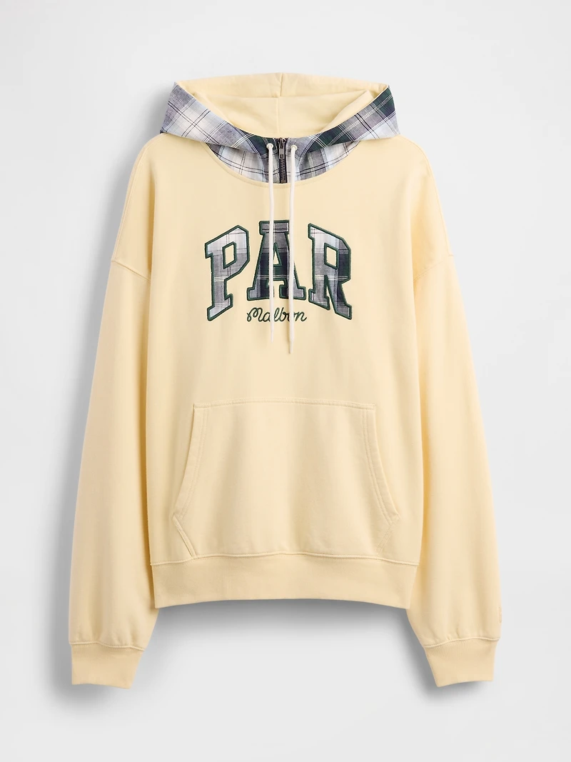 Gap × Malbon Adult Heavyweight French Terry Logo Hoodie