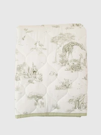 The Gilded Bird Safari Toile Quilted Playmat