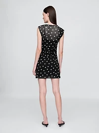 Mesh Mini Dress