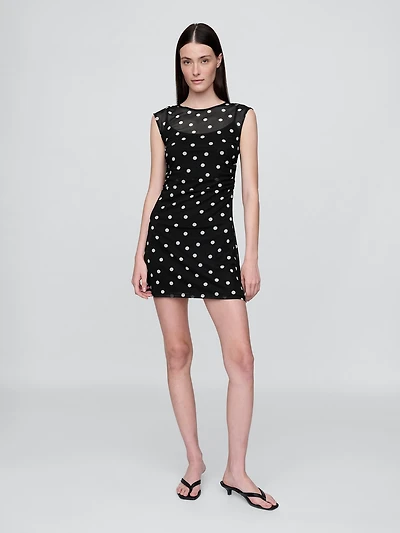 Mesh Mini Dress