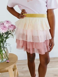 Sweet Wink Boho Blush Petal Tutu