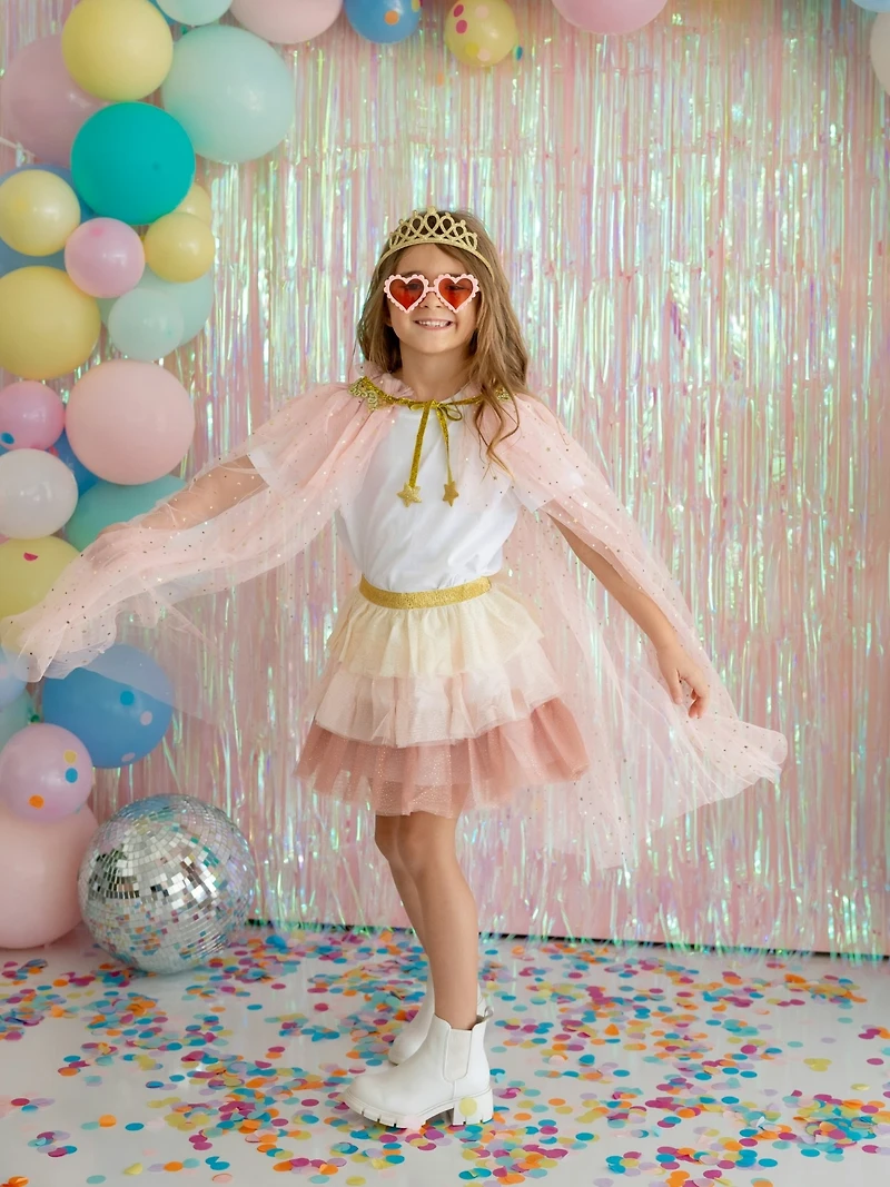 Sweet Wink Boho Blush Petal Tutu