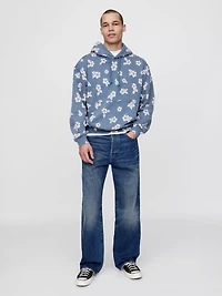 Lilo & Stitch Adult Heavyweight French Terry Graphic Hoodie