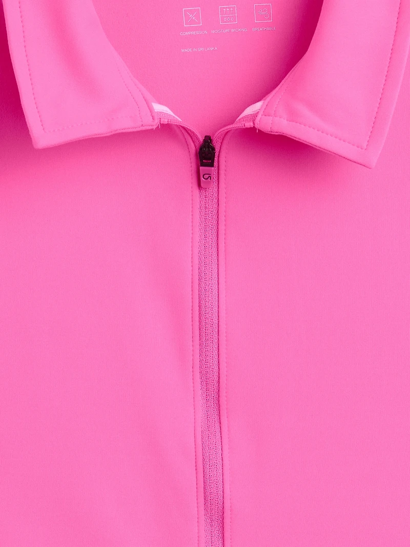 GapFit Power Zip Polo Dress