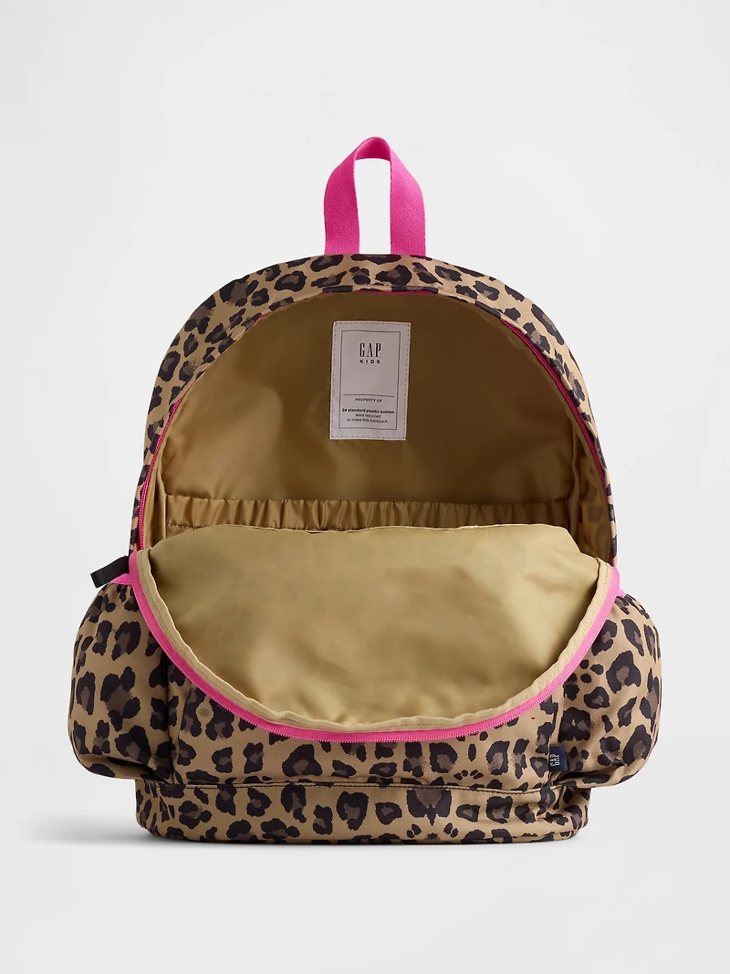 Kids Leopard Backpack