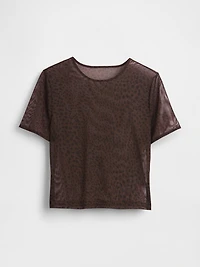 Mesh Crop T-Shirt