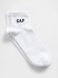 Gap Logo Quarter Crew Socks