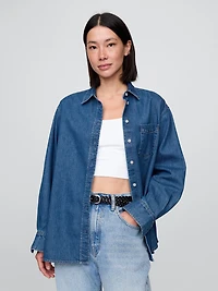 UltraSoft Denim Big Shirt