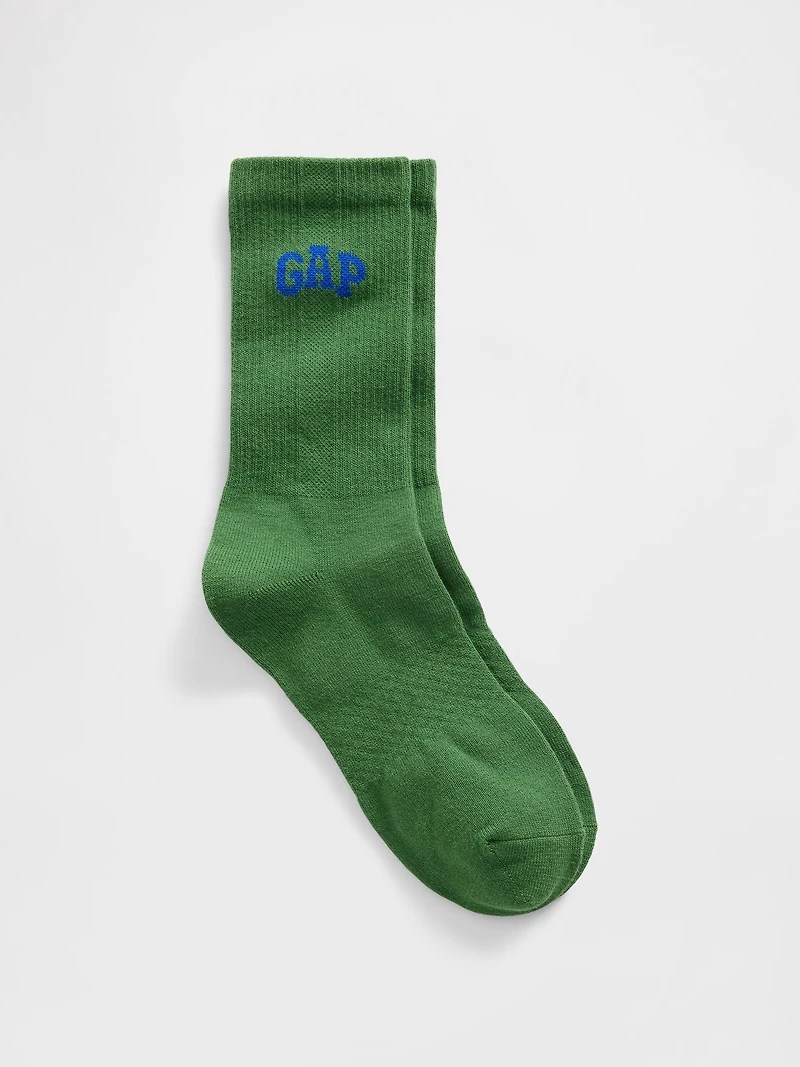 Gap Logo Athletic Crew Socks
