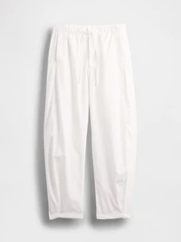 Mid Rise Barrel Parachute Pants