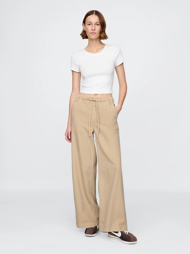 Mid Rise UltraSoft Easy Baggy Jeans