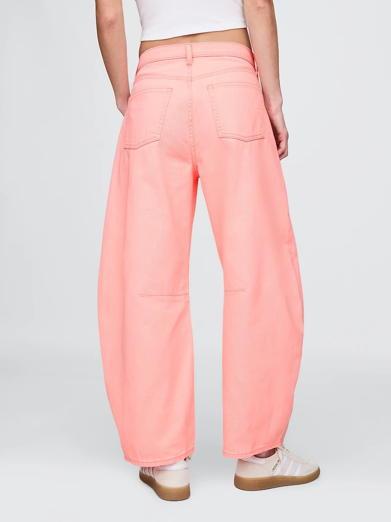 High Rise Horseshoe Jeans