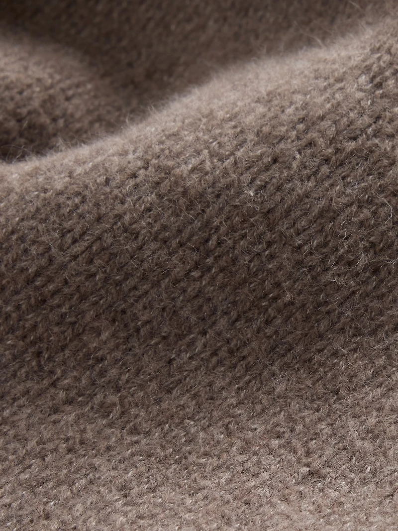 CashSoft Oversized V-Neck Sweater