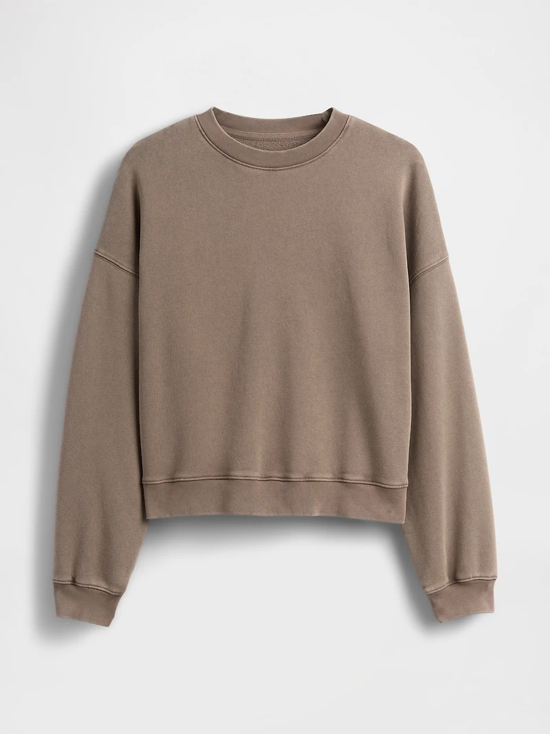 VintageSoft Wedge Crewneck Sweatshirt