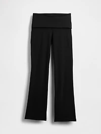 GapFit Smooth Foldover Mini Flare Leggings