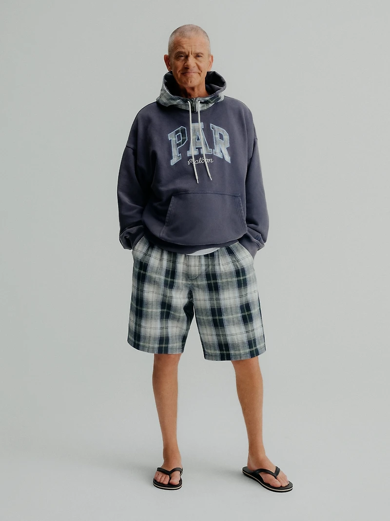 Gap × Malbon 9.5" Pleated Baggy Shorts